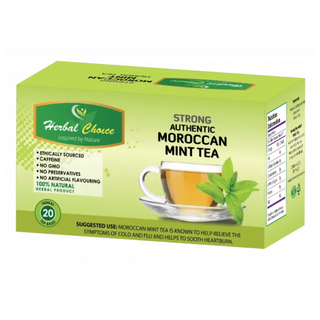Strong Authentic Moroccan Mint Tea