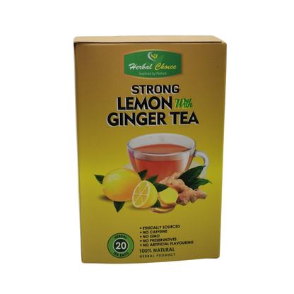 Strong Lemon And Ginger Tea