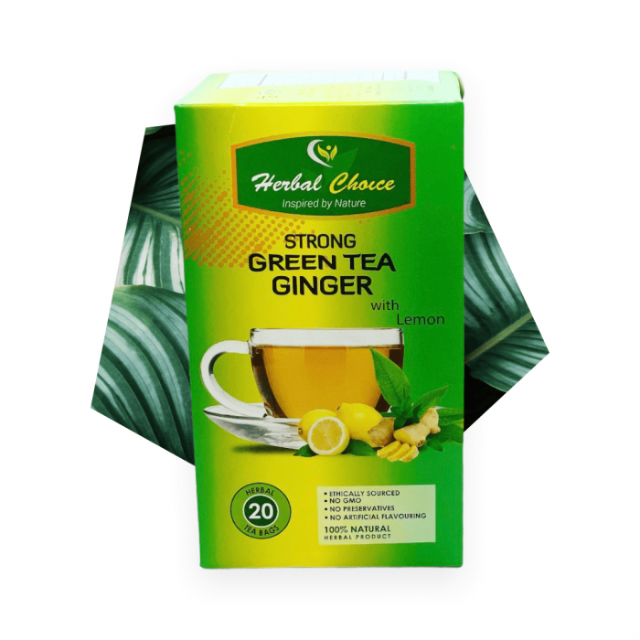 Strong Green Tea Ginger With Lemon