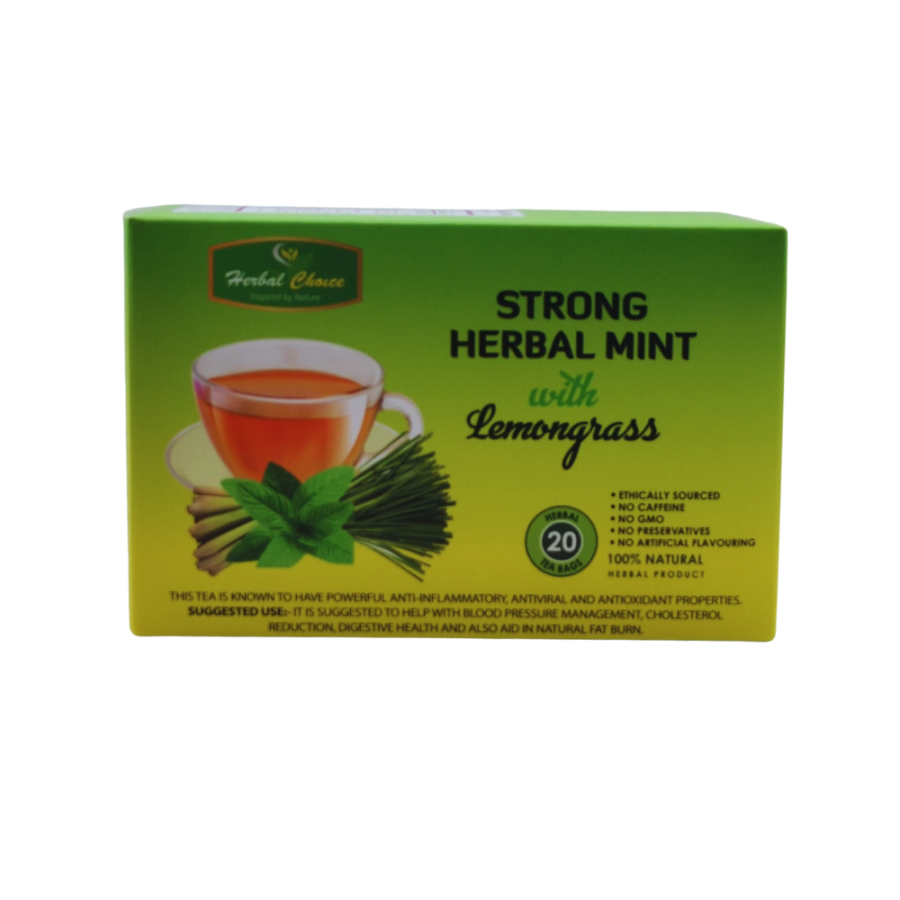 Strong Herbal Mint With Lemongrass Tea