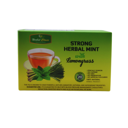 Strong Herbal Mint With Lemongrass Tea