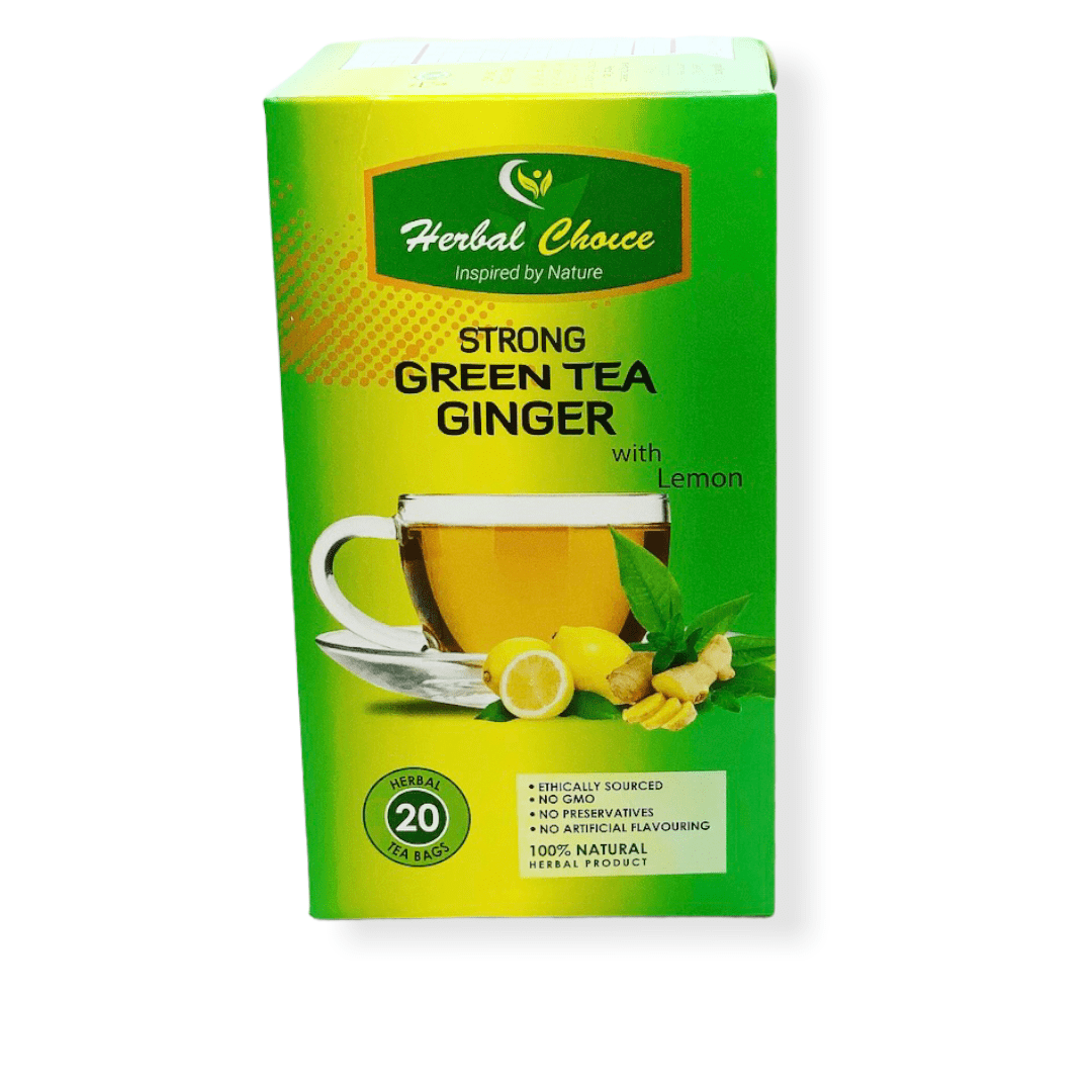 Strong Green Tea Ginger With Lemon