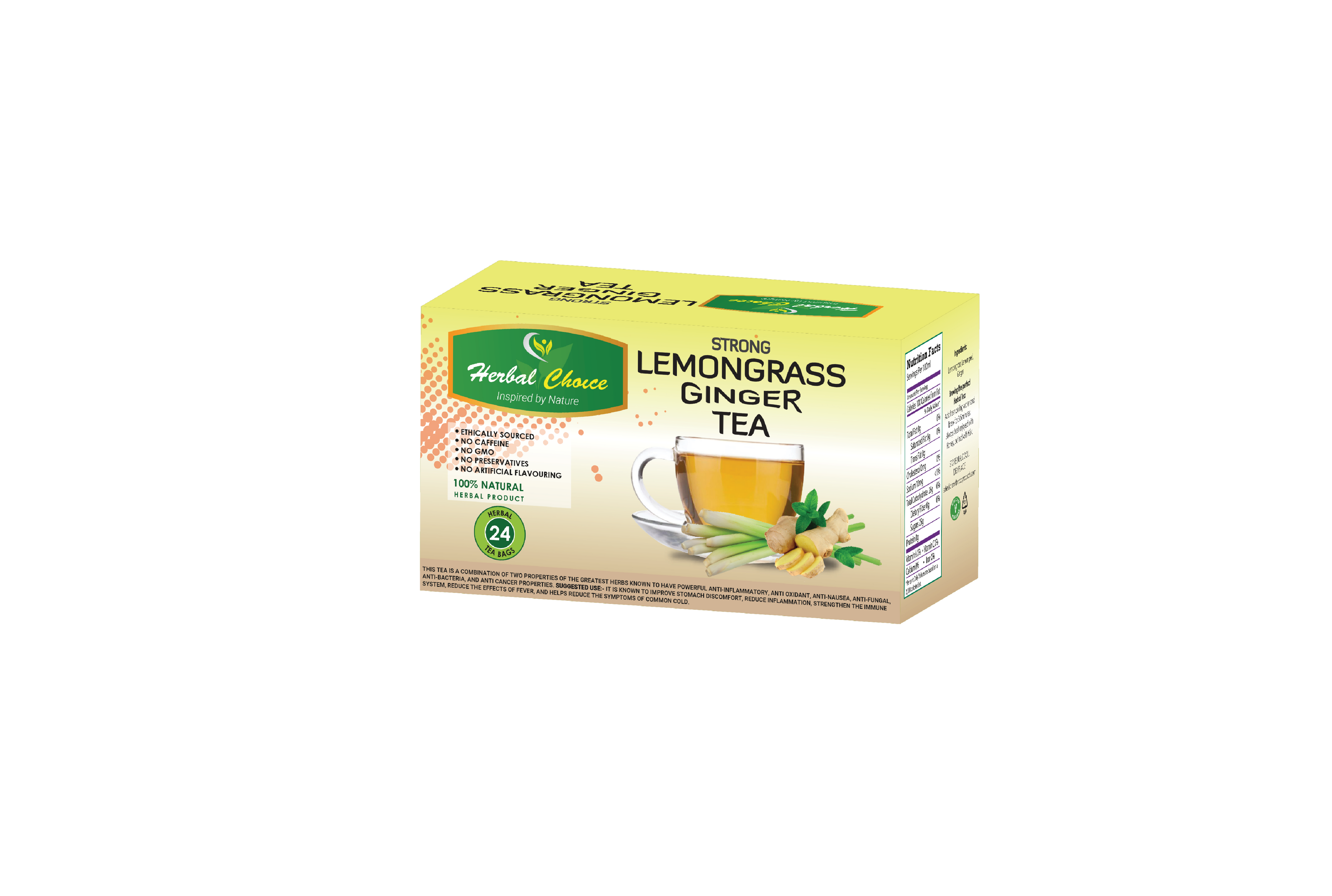 Strong Lemongrass Ginger Tea