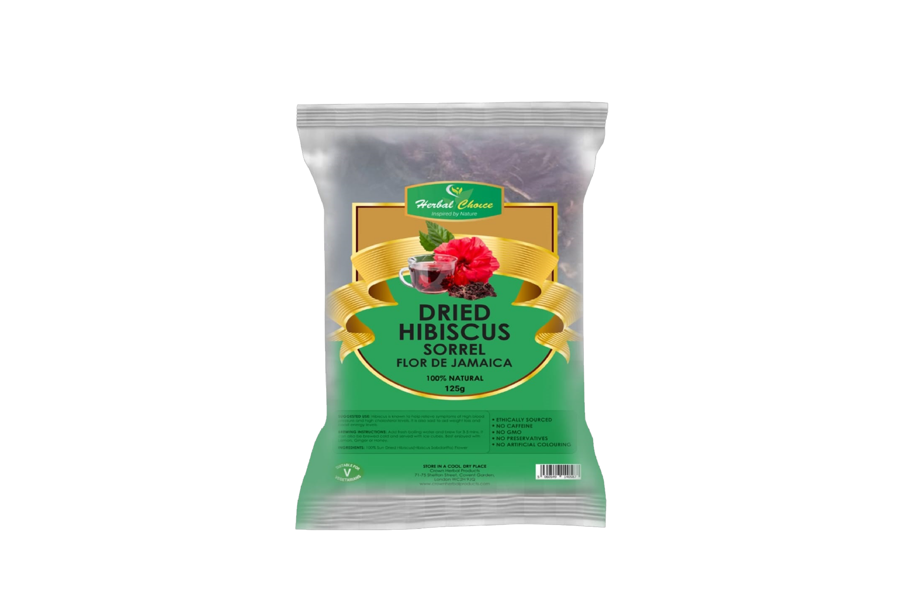 Dried Hibiscus Sorrel Bag 125g