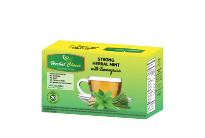 Strong Herbal Mint With Lemongrass Tea