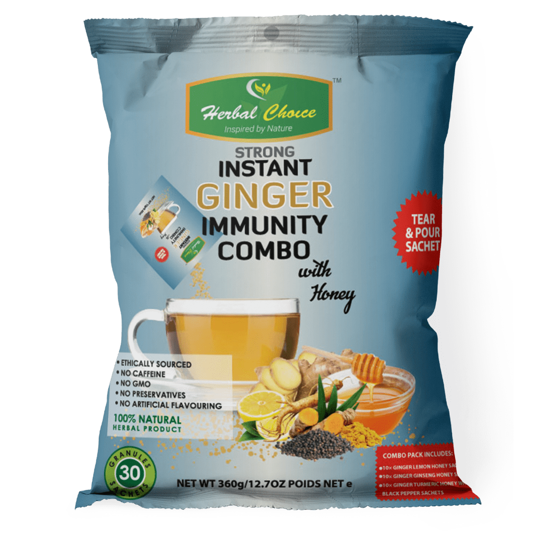 Ginger Immunity Combo with Honey Granules