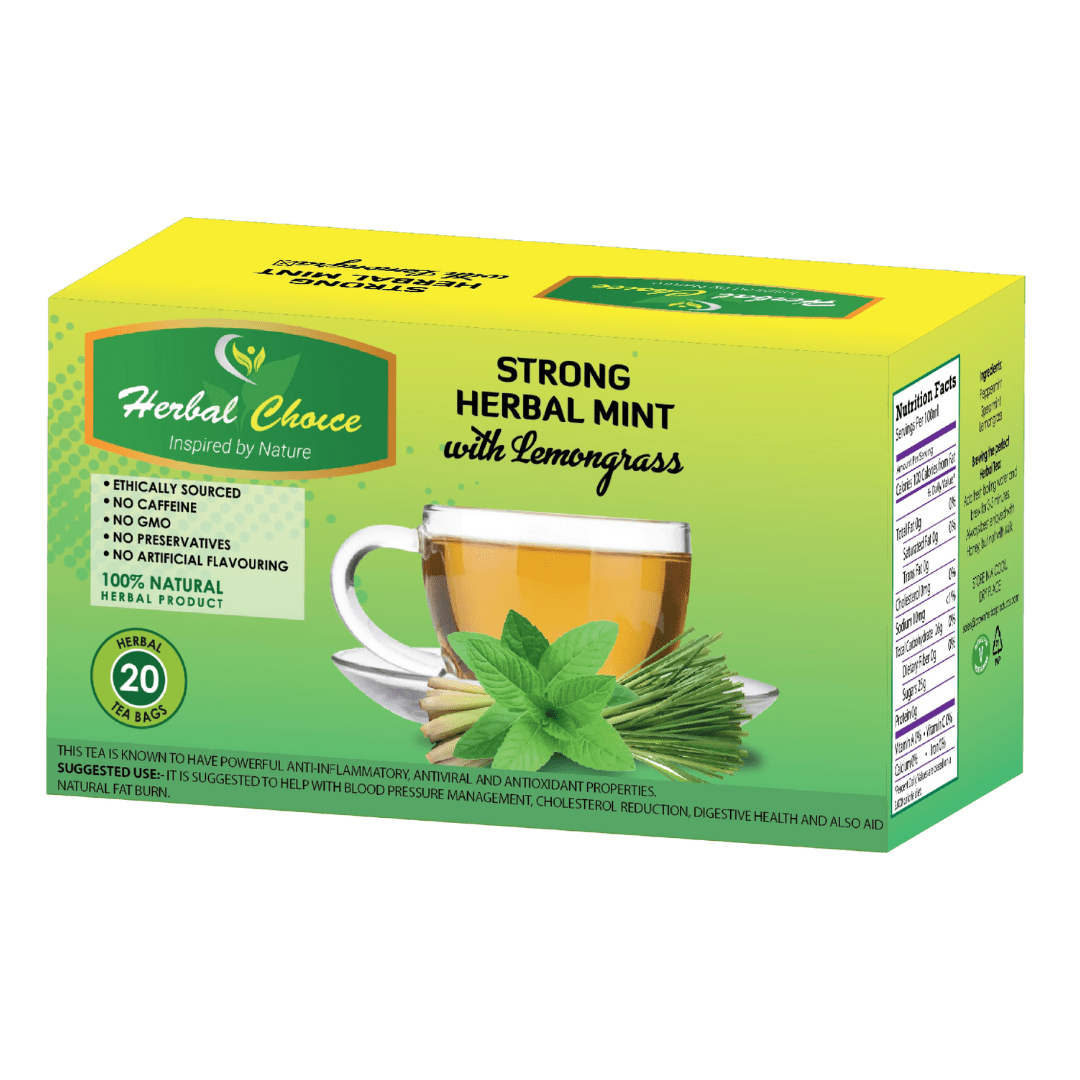Strong Herbal Mint With Lemongrass Tea