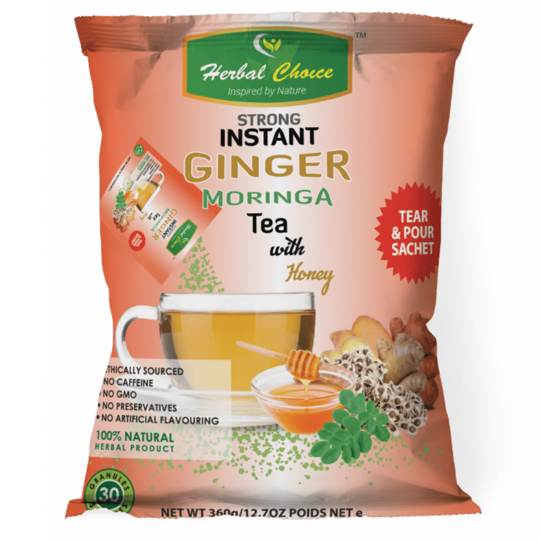 Strong Instant Ginger Moringa Tea