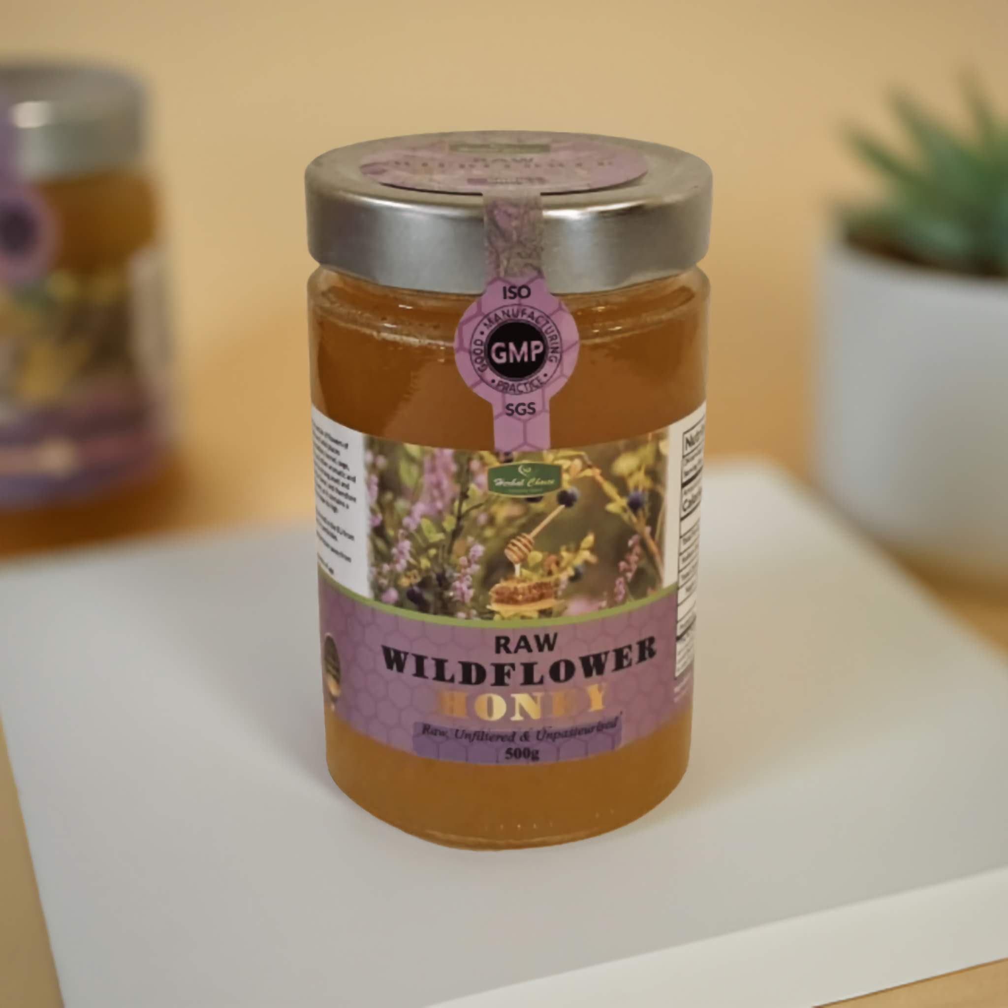 Organic Raw Wildflower Honey