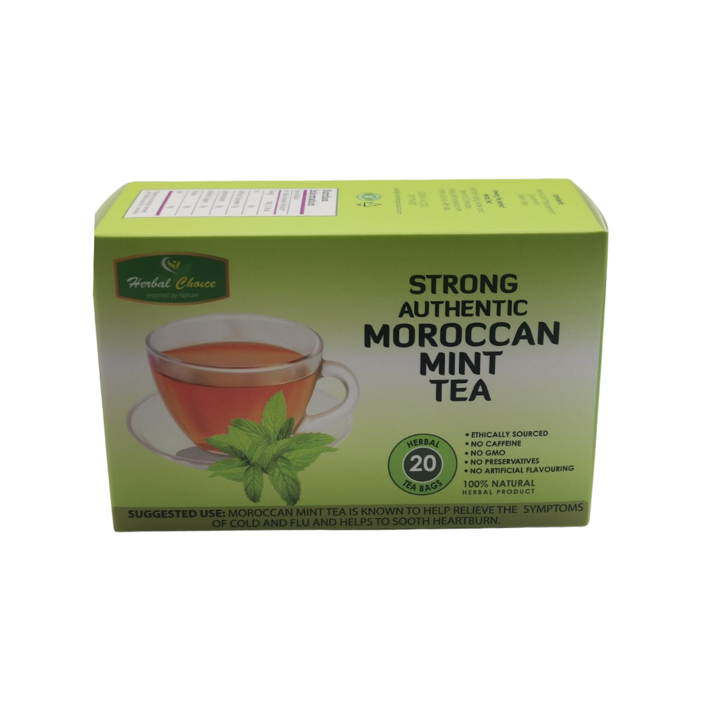 Strong Authentic Moroccan Mint Tea