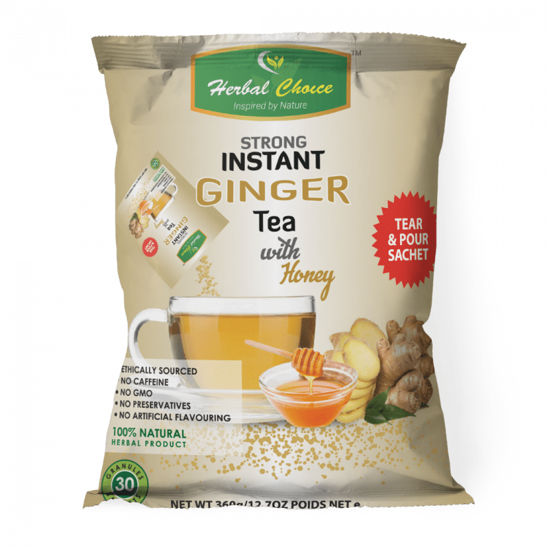 Instant Ginger Tea with Honey