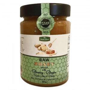 Raw Honey Infused with Ginseng & Ginger
