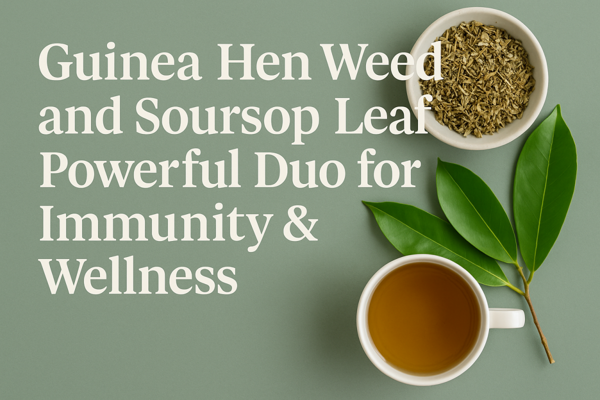 Guinea Hen Weed and Soursop Leaf